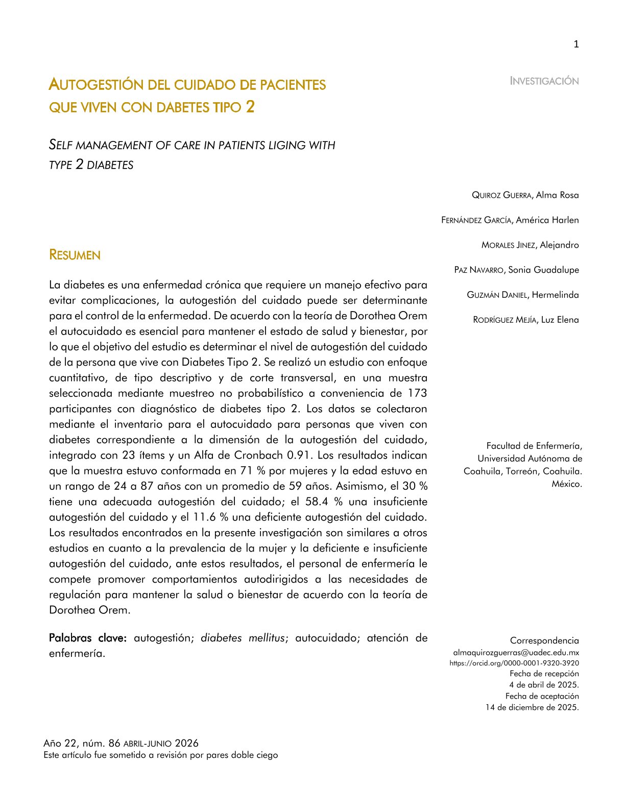 Primera página artículo 1 (p. 1-14)