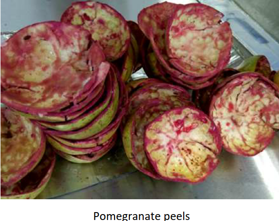 Pomegranate peels