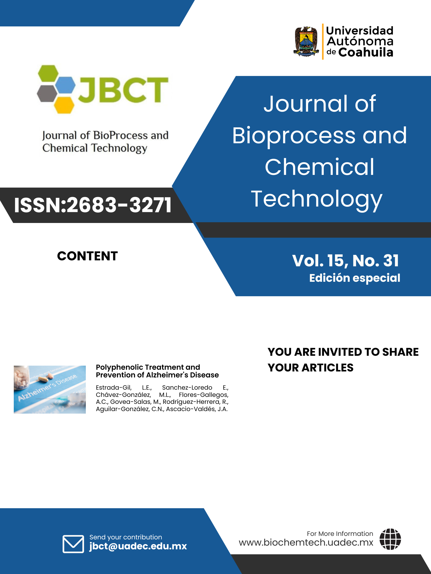 JBCT Vol 15, num 31, 2023