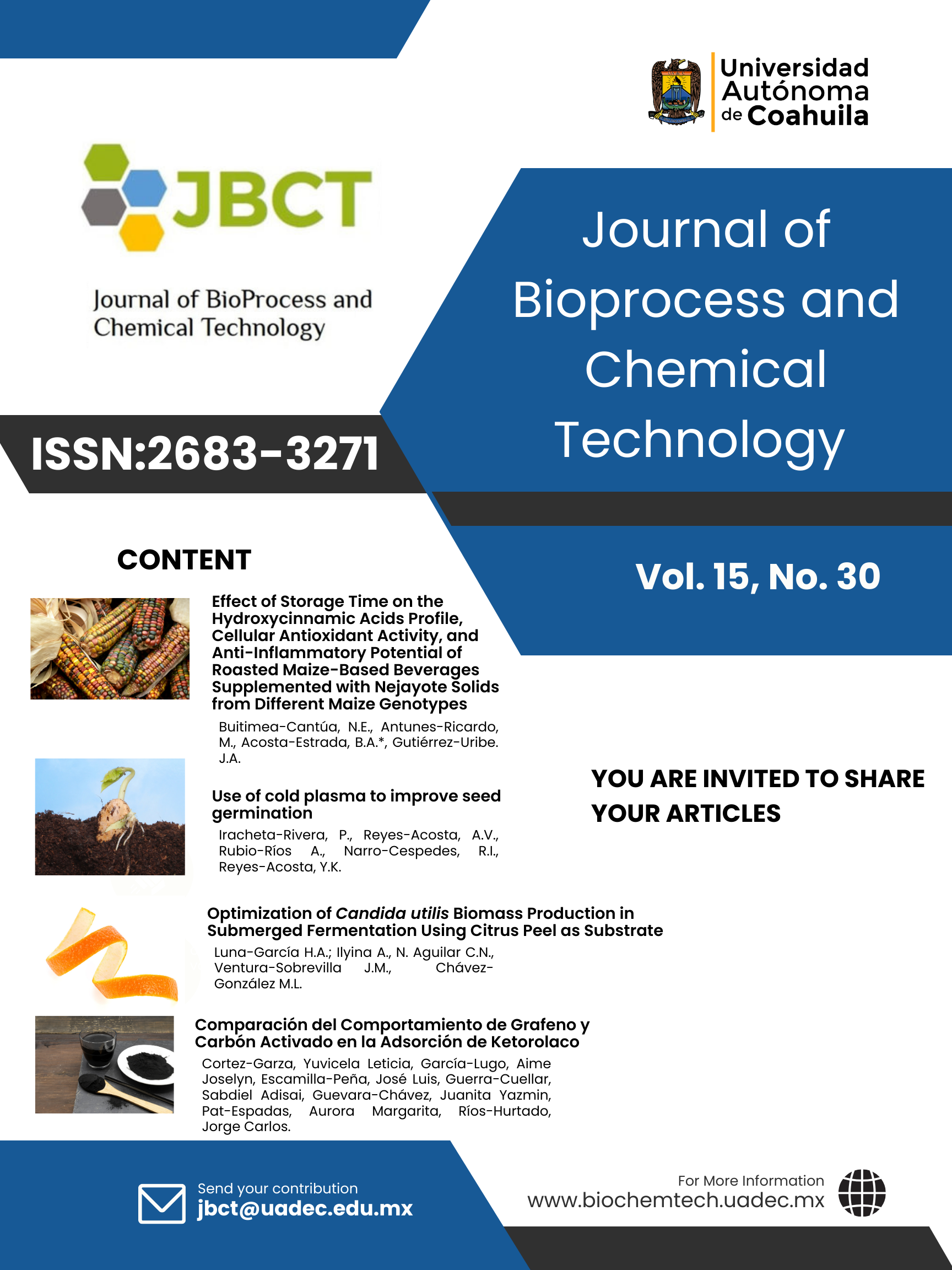 JBCT Vol. 15, Num 30, 2023