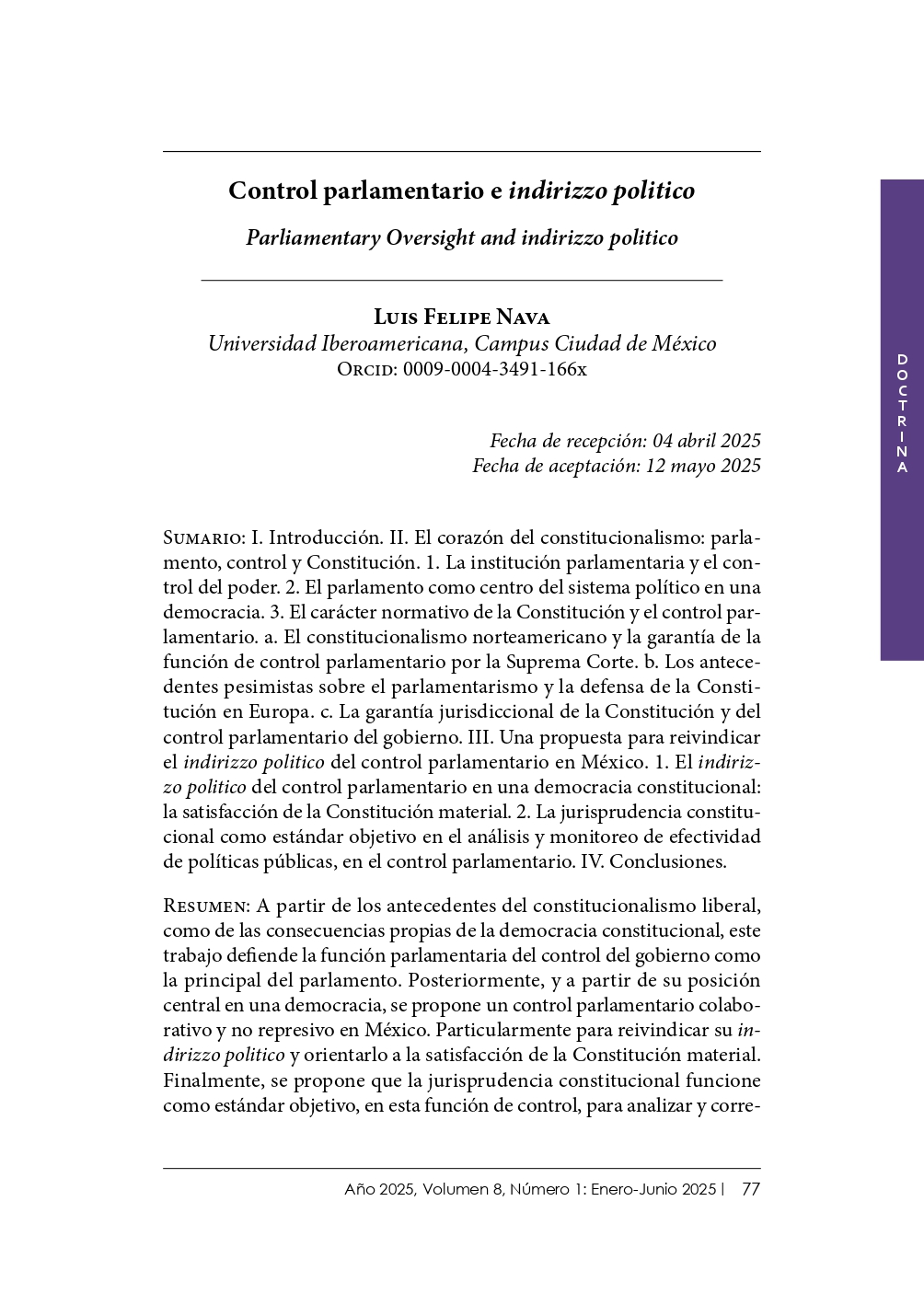 Portada artículo