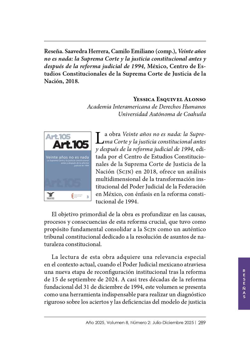 Portada texto